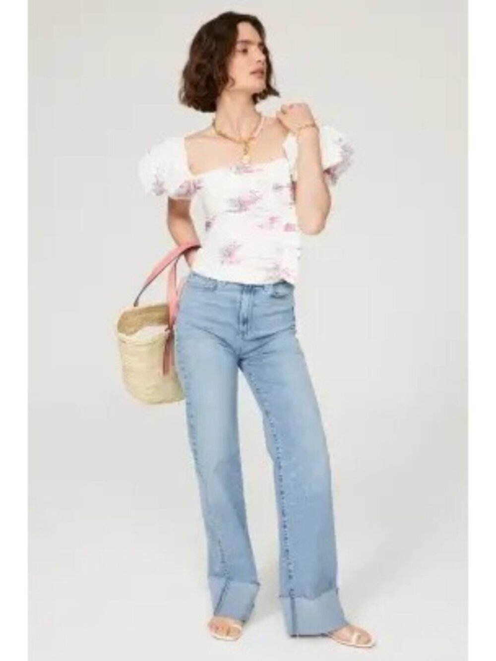 R-313. LoveShackFancy Dalima Top US 12